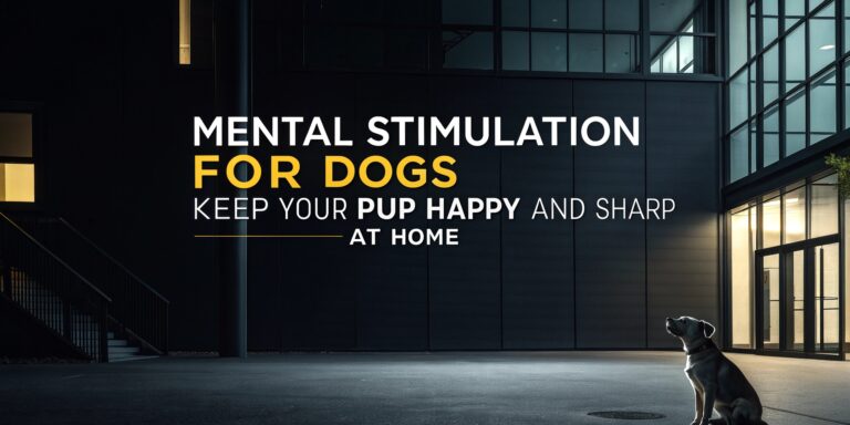 Mental Stimulation for Dogs: Keep Your Pup Happy and Sharp at Home